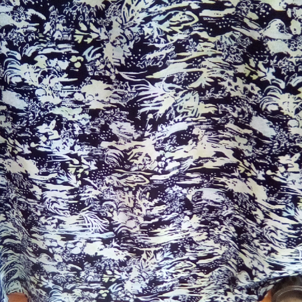 Christopher & Banks Monochrome Patterned Blouse - Picture 15 of 16